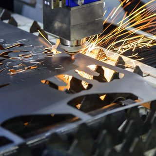 Rapid prototyping by laser cutting