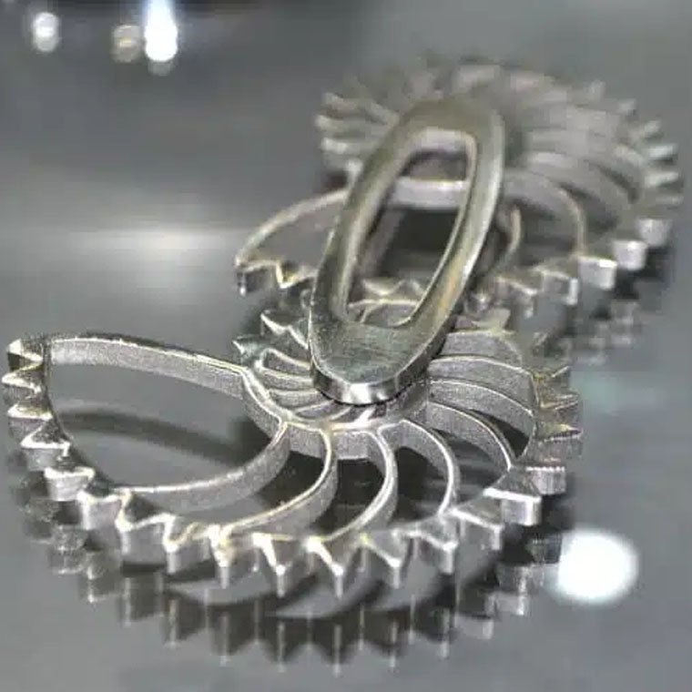Stainless steel 3D printed component