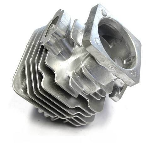 Pressure die cast material for metal parts